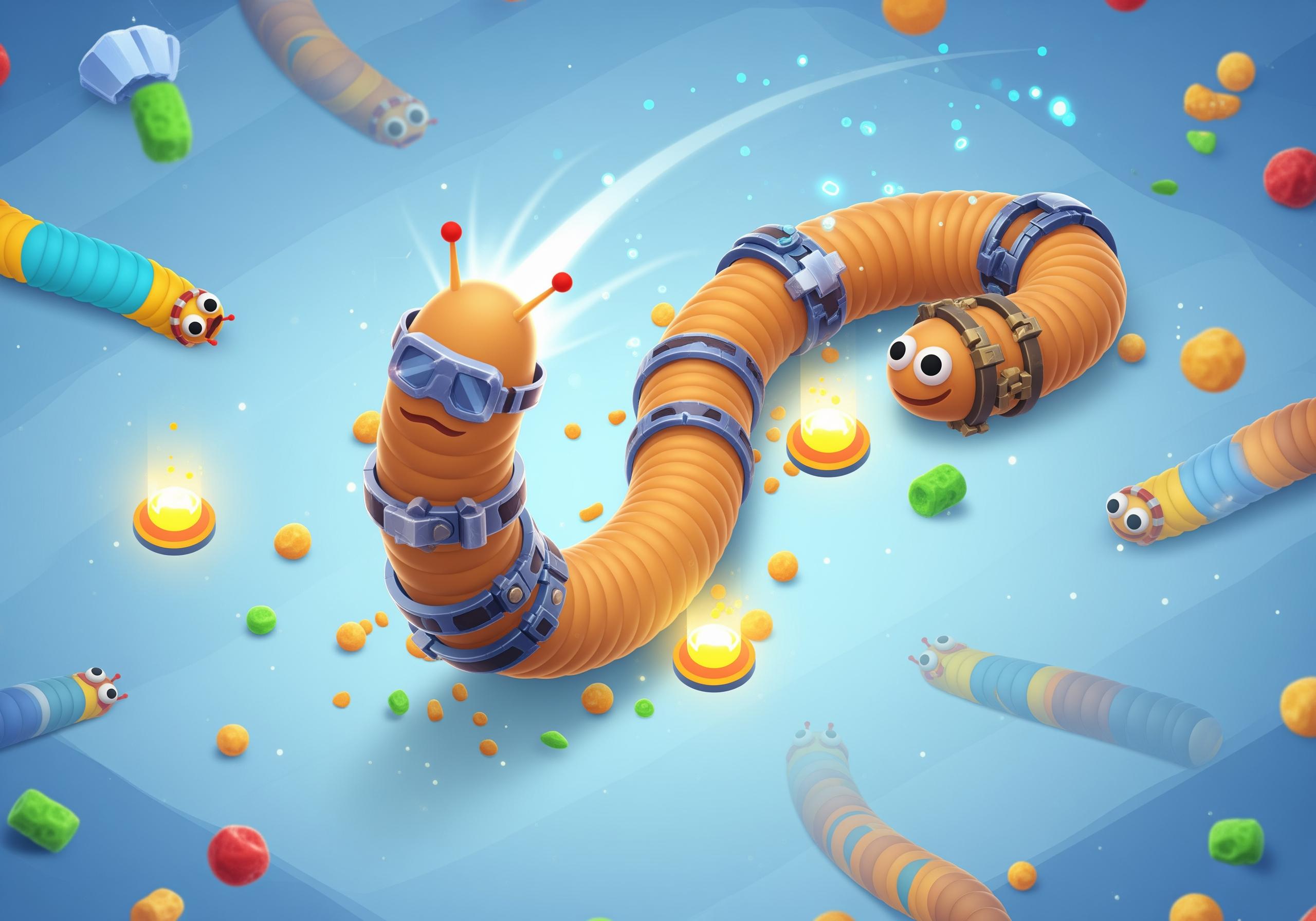 Worms Zone .io 2 Worms Zone .io